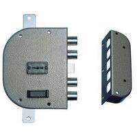 Serratura  legno  applicare  2250  plus  cr - Dm  m4  tripl+scr  e.mm  60  sx