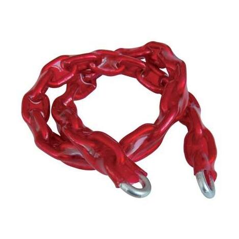 Catena  sicurezza  tonda  aref - +  guaina  n  23=mm  6,0  l.cm  80