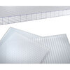 Lastra  alveolare - Policarbonato  trasparente  cm  98x200  s.mm  10