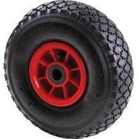 Ruota  pneumatica  x  bravetta  mozzo  centrato  hand - Mm  255x75  disco  plt  mozzo  mm  75  f.mm  20  +  pfu