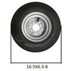RUOTA PNEUM.C/CERCHIO 4F.FIAT 16.5X6.5-8