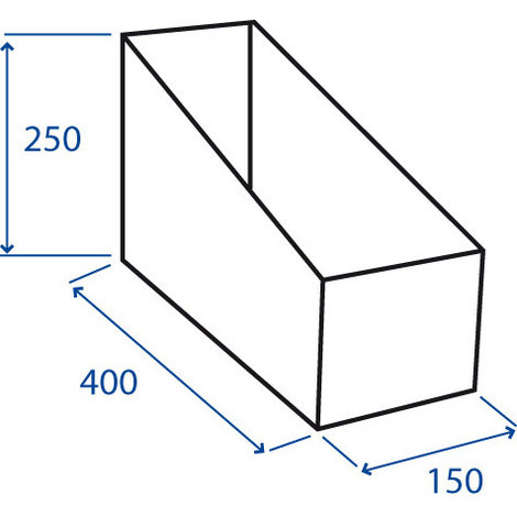 CONTENITORE CARTONE 420X100X240 PZ.10