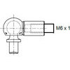 SNODO ANGOLARE ACCIAIO SX M6X1
