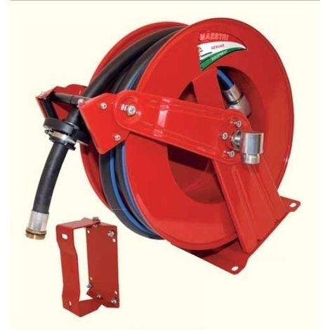 AVVOLGITUBO AUTOMATICO GASOLIO CON 15mt TUBO GOMMA d.I.20mm
