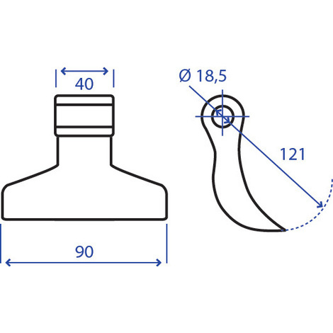 MAZZA 40X121X90 F.18,5