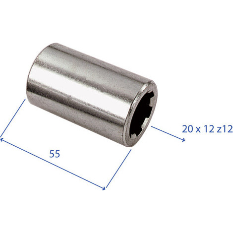 BUSSOLA SCANALATA 20X17 Z 12 L.55