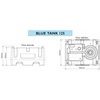 BLUE TANK - CISTERNA LT.125 12V CON ELETTROPOMPA E PISTOLA AUTOMATICA