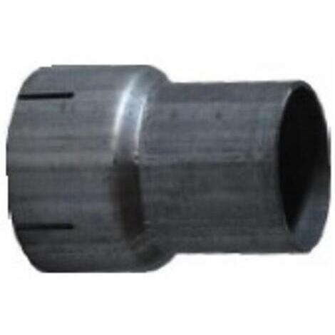 Manicotto maschio in alluminio  110-115 mm, per tubo flessibile di scarico (art. ama 82346)