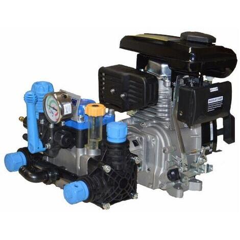 Motopompa a 2 membrane con motore AXO 4 tempi - 2KW, 27 lt/min, 15 BAR, con manometro. Idromeccanica Bertolini rif. POLY 2025.1