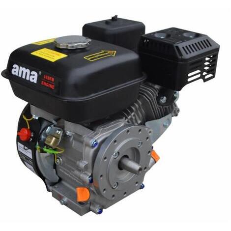 Motore a 4 tempi OHV 389cc. 13,0hp con albero orizzontale conico da 23mm con flangia