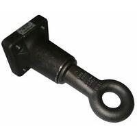 Occhine flangiato Ø50 L=369mm M22, categoria F2 omologato 30213. Carico verticale 2000daN