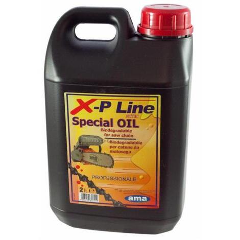 Olio Protettivo PROFESSIONALE XP-LINE Artic, alta resistenza al freddo. Vegetale biodegradabile x catena da motosega. 2Lt