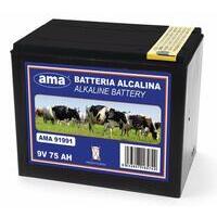 Pila Alkalina per recinti elettrificati 9 V75AH