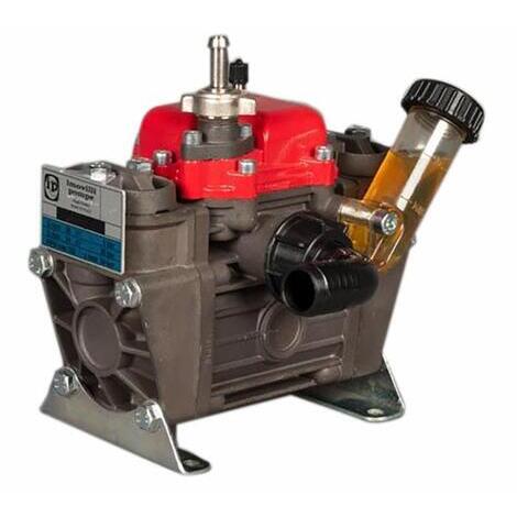 Pompa IMOVILLI ,M29, Pompa con due membrane semidrauliche, collettori interni, valvola di regolazione incorporata e testate ossidate anticorrosione. Standard con riduttore per accoppiamento monoblocco a motori termici ed elettrici, motopompe. - 29 l/min, 