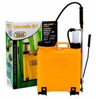 UNI pompa zaino 12 lt , serbatoio polietilene HD, pompante plastica con agitatore idraulico, pompa ambidestra