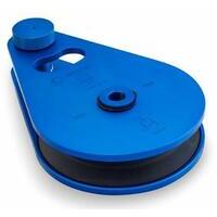 Puleggia in alluminio per cavo max  12mm, forza trazione 1200kg