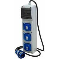 Quadro ACS con 3 prese IP55 3P16A 3g2,5 16a3p