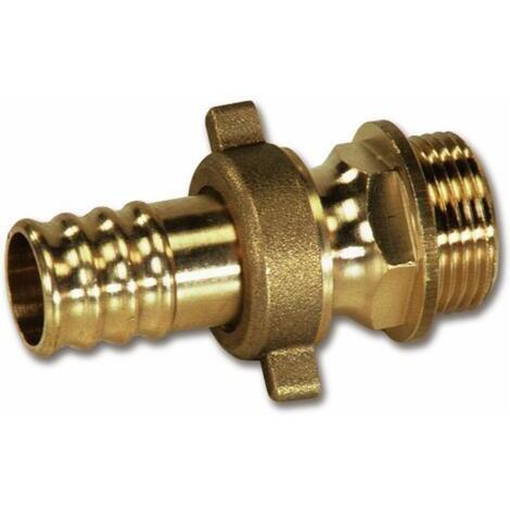 Raccordo dritto 1''x25 in 3 pezzi, sede conica