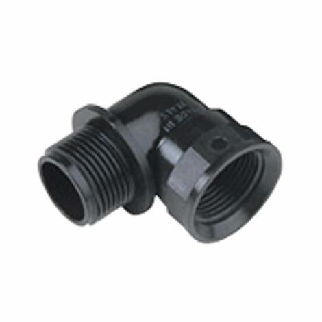 RACCORDO CURVO 90�3/4'' M/F