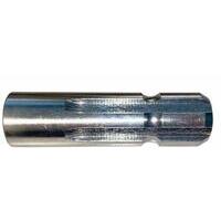 Riduzione per presa di forza con profilo interno 19X22X3,5mm, Z10; lunghezza 120mm