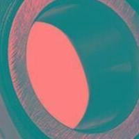 Rullino per molla ranghinatore adattabile Claas, Fella. Diametro esterno 56, interno 15mm