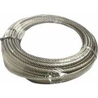 Fune zincata acciaio mm 5.00x10 mt
