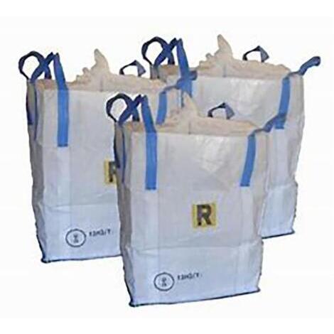 Sacco big bag ONU 90x90x120 omologato per rifiuti 1000KG