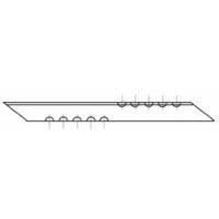 Scalpello adattabile alla produzione Gherardi 35X35 dx