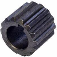 Semigiunto scanalato con 14 denti DIN 25x22 Z14 per pompa gruppo 2 con albero conico 1:8 chiavetta 3,17mm