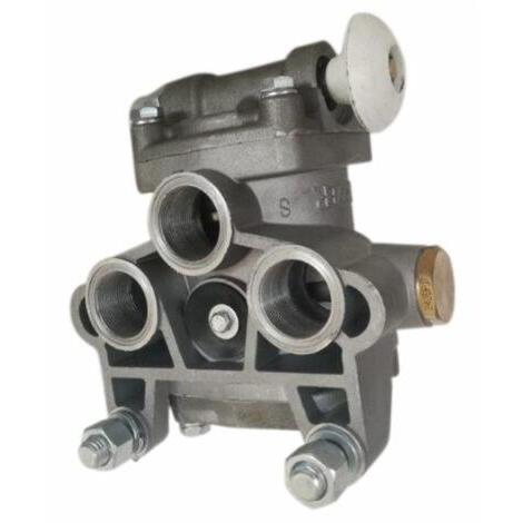 Servodistributore a 2 uscite con rubinetto di sfrenatura modello Craver