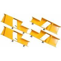 Set palette oscillanti adattabili a spandiconcime Bogballe modelli L2, M2, M3, M6, EX, EXW, DZ, rif. 4650-12.