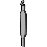 Silenziatore adattabile Fiat rif. orig. 589710 - tipo corto con parapioggia