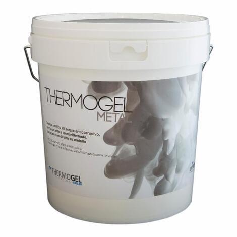 THERMOGEL METAL smalto a base di Aereogel e altri pregiati componenti. Indicato per isolamento terminco di superfici metalliche sottoposte ad es a luce diretta del sole.