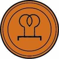 Spia cruscotto trattore rotonda arancio candelette senza lampadina