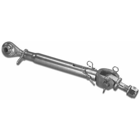 Stabilizzatore rigido per trattori filettato M27x3 con asola di regolazione, chiuso=440 aperto=600