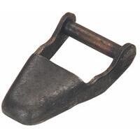 Cerniera con staffa corta diametro perno 14 mm.