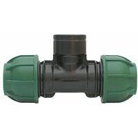 Giunto TEE 90derivato filetto femmina PN10 25x3/4