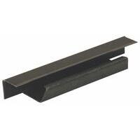 Testata per le sponde profilate in lamiera con altezza 300mm. per articolo Ama 85524.