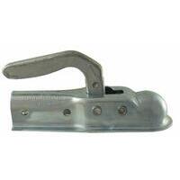 Testina per aggancio traino con attacco posteriore quadro  50 mm. Massa complessiva trainabile 1000 Kg. Attacco anteriore  50mm. Omologazione E3 55R-01 1003