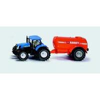 Modellino trattore New Holland con cisterna in metallo
