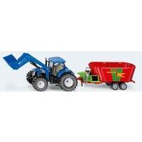 Modellino metallo New Holland con mixer