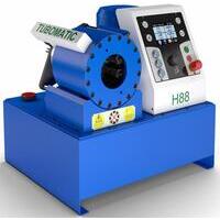 Pressatubi con comando elettronico TUBOMATIC H88ES senza morsetti