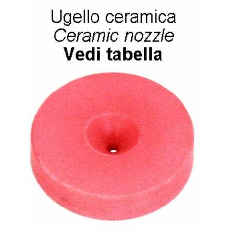 UGELLO IN CERAMICA 15X3MM FORO  1