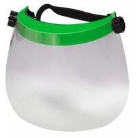 Visiera protettiva in policarbonato CE-EN166 EU2016/425.