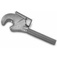 Gancio automatico superiore categoria seconda, con filetto maschio M27x3 destro