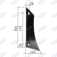 Avanversoio dx adattabile alla produzione Vogel&Noot PK4.001.03