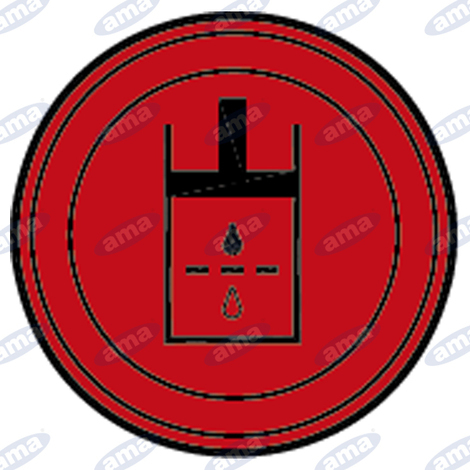 Spia rossa per filtro olio, dima di foratura � 12,5 mm, 12,5x 25,6 mm